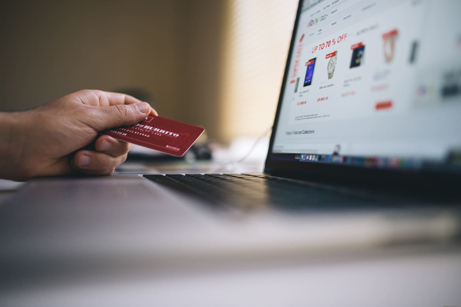 Στιγμιότυπο από eshop που κατασκευάσαμε
