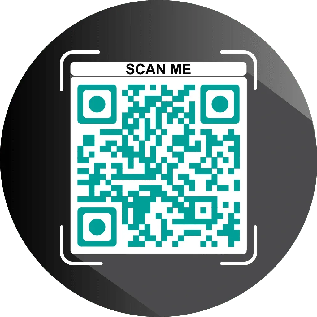 Παράδειγμα σχεδιασμένου QR code